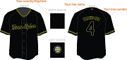 Miami Alphas Baseball Jersey